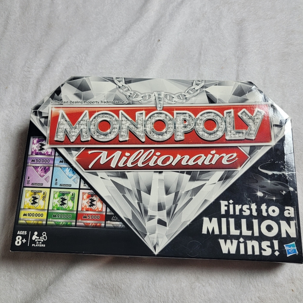 Parker Brothers millionaire monopoly game